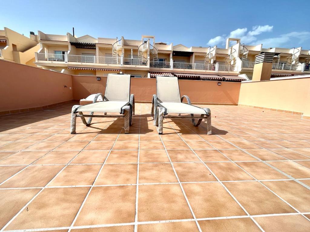 Great View Over The Ocean In Apartment Bianca With Wifi And Pool Chayofa Exterior foto