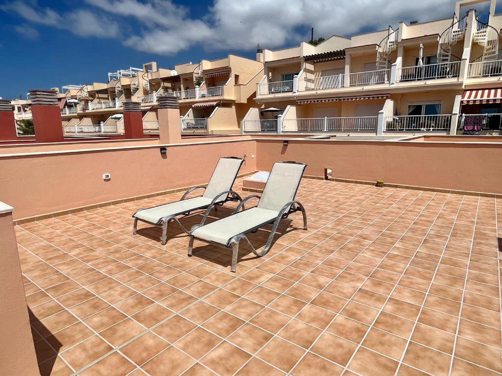 Great View Over The Ocean In Apartment Bianca With Wifi And Pool Chayofa Exterior foto
