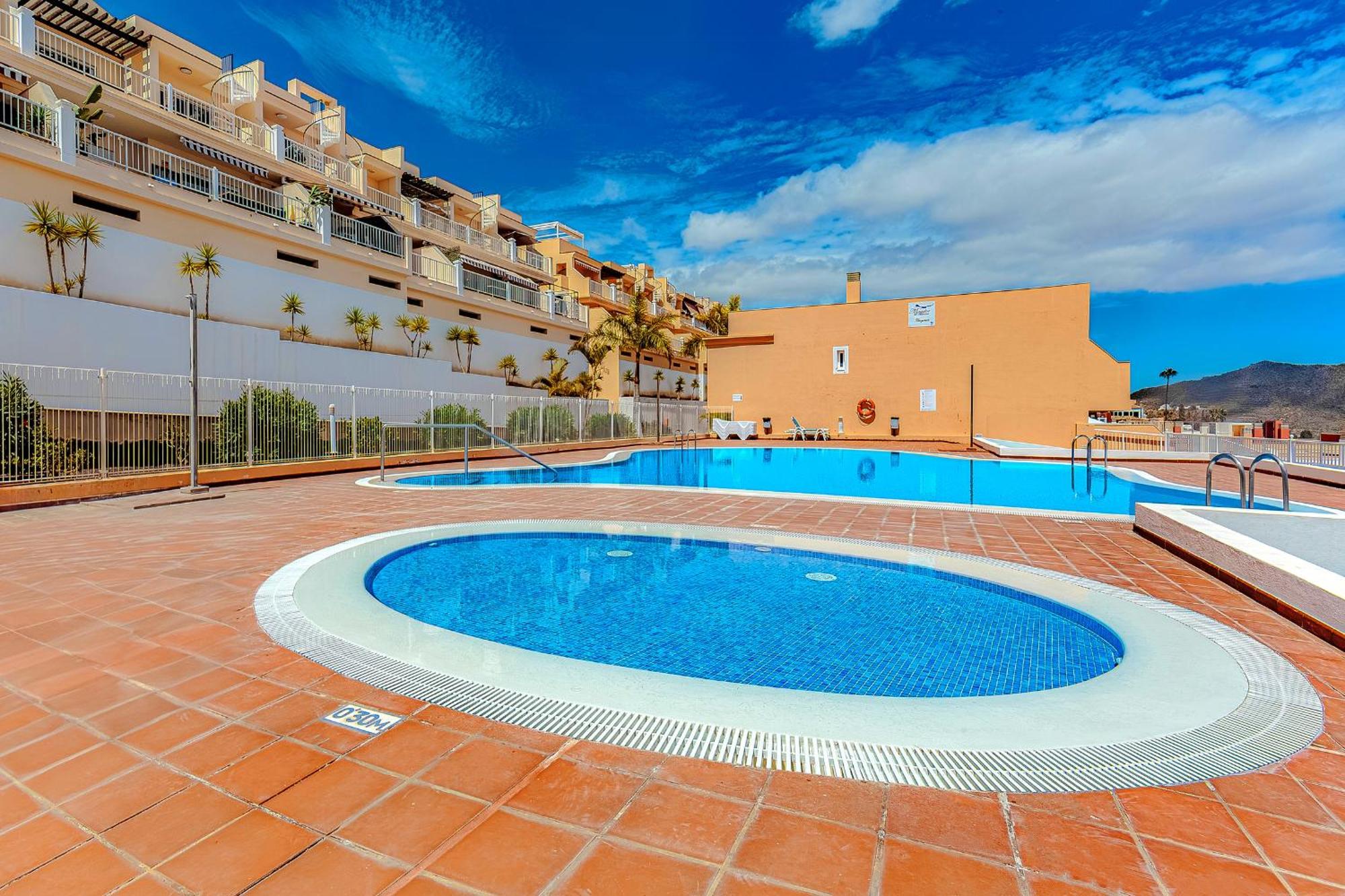 Great View Over The Ocean In Apartment Bianca With Wifi And Pool Chayofa Exterior foto
