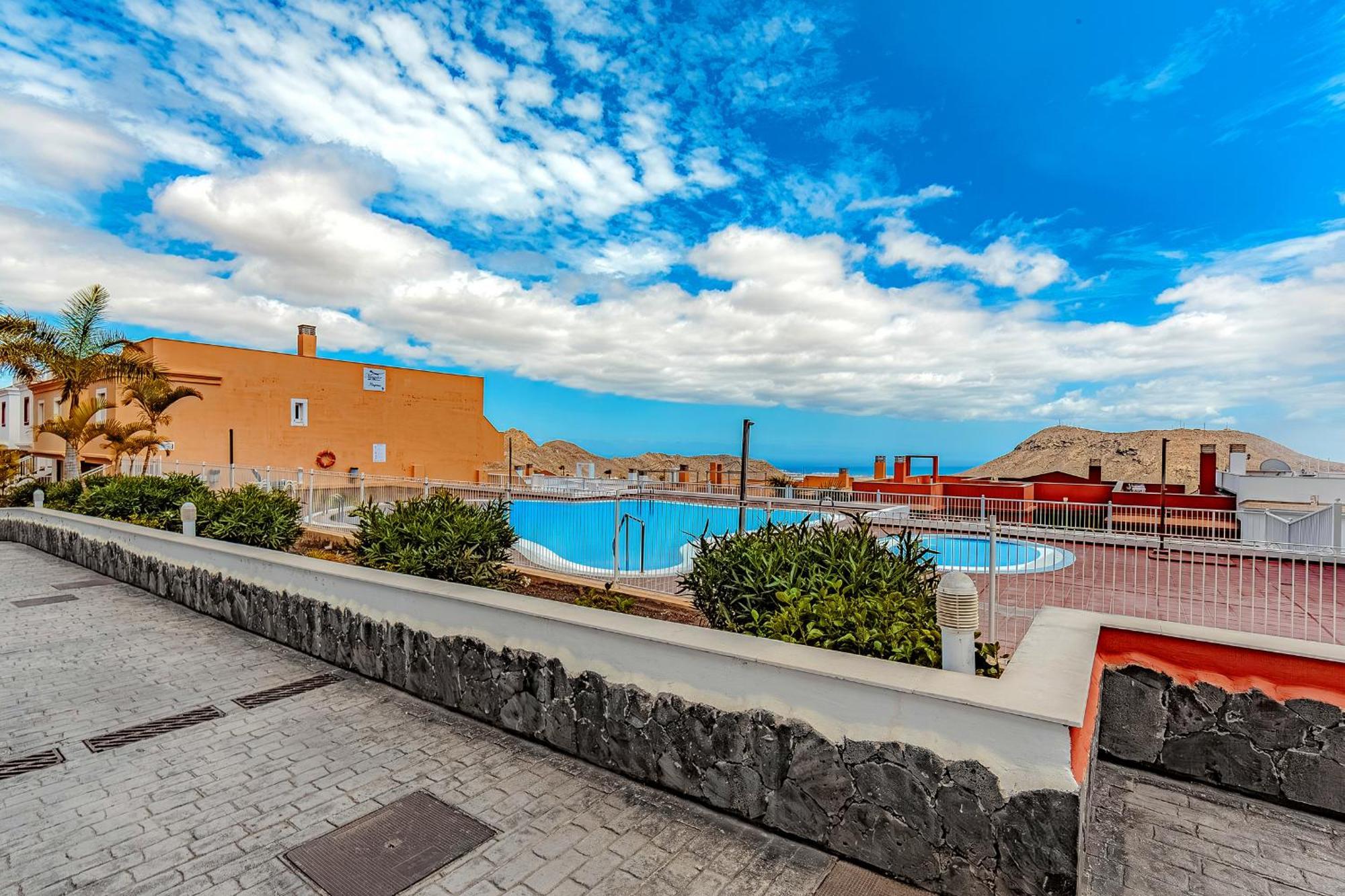 Great View Over The Ocean In Apartment Bianca With Wifi And Pool Chayofa Exterior foto